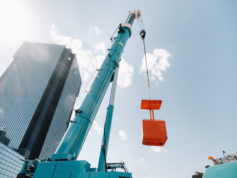 Binalarınızı Vinçle Kolayca Temizleyin