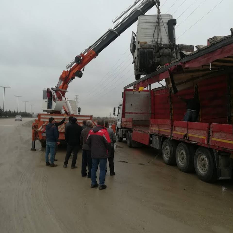 vinc ile kamyon kurtarma